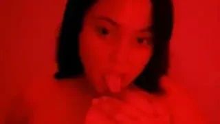 Dedek Monica Gemoy Jilat Puting Susunya